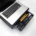 Regulowana podstawka NANKIN pod monitor laptop czarna Regulowana podstawka NANKIN pod monitor laptop czarna