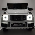 Samochód elektryczny dla dzieci MERCEDES AMG G63 biały Samochód elektryczny dla dzieci MERCEDES AMG G63 biały