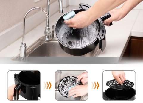 Frytownica beztłuszczowa PARMA 3,5L 1400W Frytownica beztłuszczowa PARMA 3,5L 1400W
