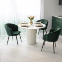 Krzesło HAMPTON VELVET ciemnozielone Krzesło HAMPTON VELVET ciemnozielone