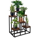 Kwietnik metalowy loft BELGAR RUSTIC stojak na kwiaty Kwietnik metalowy loft BELGAR RUSTIC stojak na kwiaty
