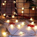Lampki świąteczne choinkowe LED BUBBLE ciepła biel 50 lampek Lampki świąteczne choinkowe LED BUBBLE ciepła biel 50 lampek