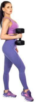 Zestaw 2 hantli KRONOS hantle 2x6 kg Zestaw 2 hantli KRONOS hantle 2x6 kg