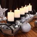 Zestaw bombek choinkowych REGALO SREBRNY 100 sztuk Zestaw bombek choinkowych REGALO SREBRNY 100 sztuk