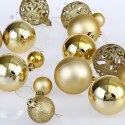 Zestaw bombek choinkowych REGALO ZŁOTY 100 sztuk Zestaw bombek choinkowych REGALO ZŁOTY 100 sztuk