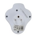 ESPERANZA ROZGAŁĘŹNIK ELEKTRYCZNY 3 GNIAZDA Z WYŁĄCZNIKIEM BIAŁY ELK304W