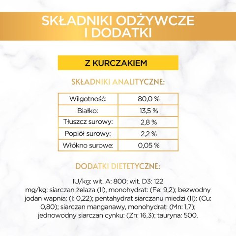 PURINA Gourmet Gold Succulent Delights Kurczak - mokra karma dla kota - 85g PURINA Gourmet Gold Succulent Delights Kurczak - mokra karma dla kota - 85g