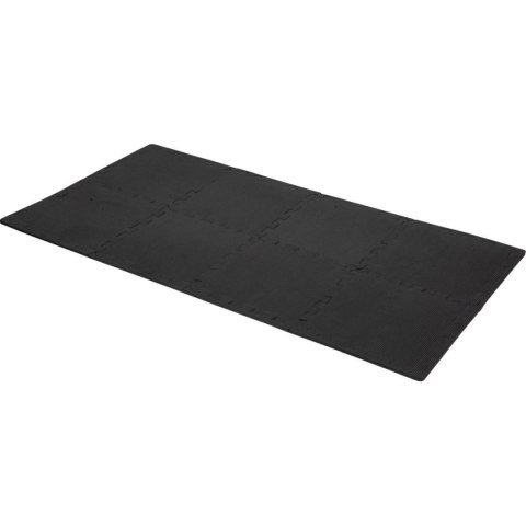 MATA PUZZLE POD SPRZĘT FITNESS 8SZT 30x30x0,9CM CZARNA PURE 2 IMPROVE MATA PUZZLE POD SPRZĘT FITNESS 8SZT 30x30x0,9CM CZARNA PURE 2 IMPROVE