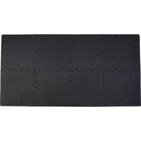 MATA PUZZLE POD SPRZĘT FITNESS 8SZT 30x30x0,9CM CZARNA PURE 2 IMPROVE MATA PUZZLE POD SPRZĘT FITNESS 8SZT 30x30x0,9CM CZARNA PURE 2 IMPROVE