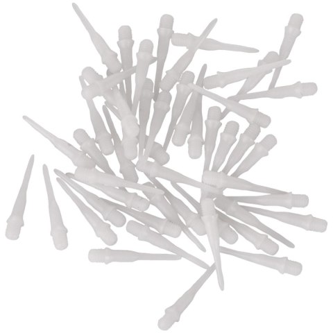 KOŃCÓWKA DART DO RZUTEK PLASTIKOWE - SPARE 50 SZT BIAŁE ENERO KOŃCÓWKA DART DO RZUTEK PLASTIKOWE - SPARE 50 SZT BIAŁE ENERO