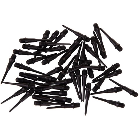 KOŃCÓWKA DART DO RZUTEK PLASTIKOWE - SPARE 50 SZT CZARNE ENERO KOŃCÓWKA DART DO RZUTEK PLASTIKOWE - SPARE 50 SZT CZARNE ENERO