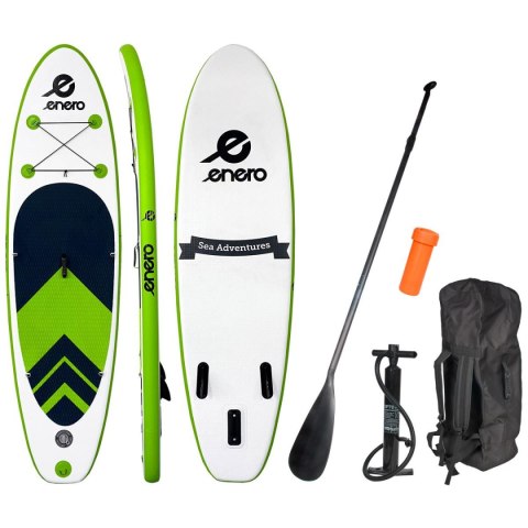 ZESTAW - DESKA SUP 80KG DMUCHANA ENERO 275x76x10CM ZESTAW - DESKA SUP 80KG DMUCHANA ENERO 275x76x10CM