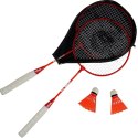 ZESTAW DO BADMINTONA W POKROWCU RED ORANGE ENERO 105