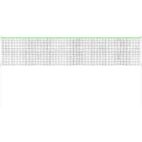 ZESTAW SŁUPKI SIATKA DO SIATKÓWKI BADMINTONA 609x220CM ZESTAW SŁUPKI SIATKA DO SIATKÓWKI BADMINTONA 609x220CM
