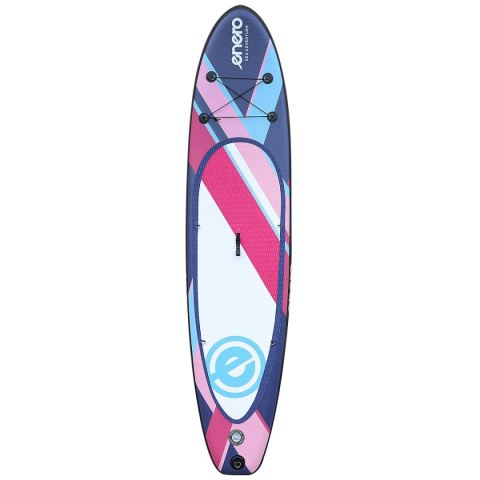 ZESTAW - DESKA SUP DMUCHANA ENERO 320x76x15CM PURPLE ZESTAW - DESKA SUP DMUCHANA ENERO 320x76x15CM PURPLE