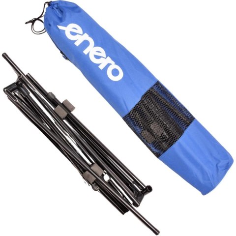 SIATKA ZE SŁUPKAMI ENERO 310X73CM 2W1 DO TENISA ZIEMNEGO, SIATKONOGI SIATKA ZE SŁUPKAMI ENERO 310X73CM 2W1 DO TENISA ZIEMNEGO, SIATKONOGI