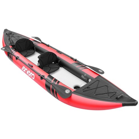 KAJAK 2-OSOBOWY SET 385x96x42CM LAMINOWANY PVC 200KG ENERO KAJAK 2-OSOBOWY SET 385x96x42CM LAMINOWANY PVC 200KG ENERO