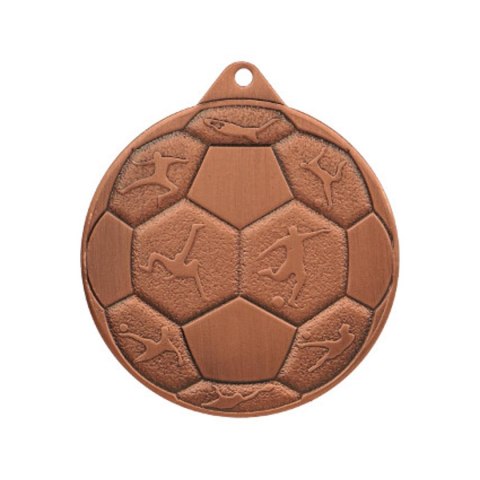 MEDAL STALOWY PIŁKA NOZNA FI 50 MMC8850/B - BRĄZOWY MEDAL STALOWY PIŁKA NOZNA FI 50 MMC8850/B - BRĄZOWY