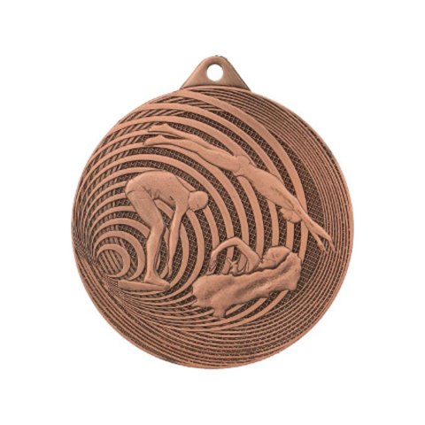MEDAL STALOWY PŁYWANIE FI 70 MMC3074 - BRĄZOWY MEDAL STALOWY PŁYWANIE FI 70 MMC3074 - BRĄZOWY