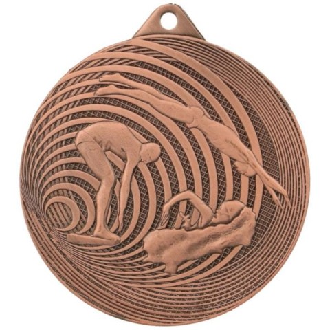 MEDAL STALOWY PŁYWANIE FI 70 MMC3074 - BRĄZOWY MEDAL STALOWY PŁYWANIE FI 70 MMC3074 - BRĄZOWY