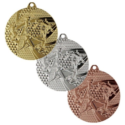 Medal brązowy lekkaatletyka - medal stalowy Medal brązowy lekkaatletyka - medal stalowy