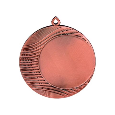 Medal brązowy ogólny z miejscem na emblemat 50 mm - medal stalowy Medal brązowy ogólny z miejscem na emblemat 50 mm - medal stalowy