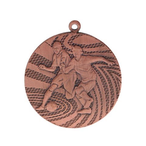 Medal brązowy- piłka nożna - medal stalowy Medal brązowy- piłka nożna - medal stalowy