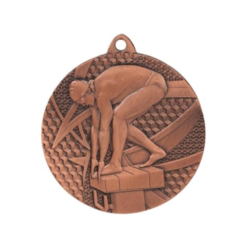 Medal brązowy- pływanie - medal stalowy Medal brązowy- pływanie - medal stalowy