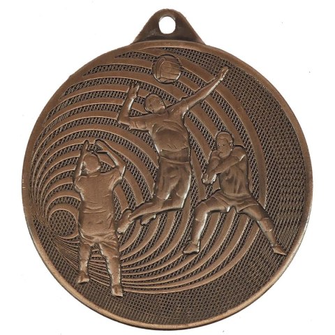 Medal brązowy siatkówka Medal stalowy MMC3073/B Medal brązowy siatkówka Medal stalowy MMC3073/B