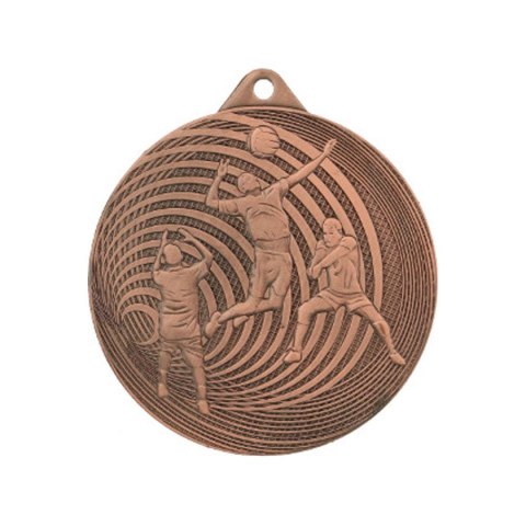 Medal brązowy siatkówka Medal stalowy MMC3073/B Medal brązowy siatkówka Medal stalowy MMC3073/B