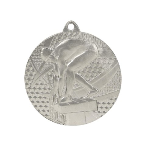 Medal srebrny- pływanie - medal stalowy Medal srebrny- pływanie - medal stalowy