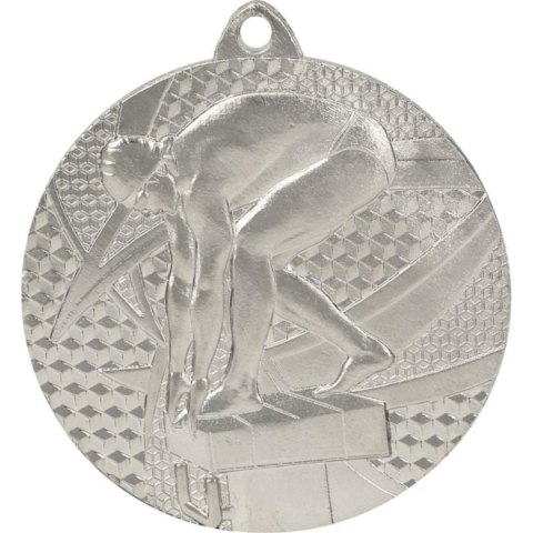 Medal srebrny- pływanie - medal stalowy Medal srebrny- pływanie - medal stalowy