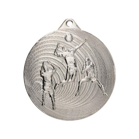 Medal srebrny siatkówka Medal stalowy MMC3073/S Medal srebrny siatkówka Medal stalowy MMC3073/S