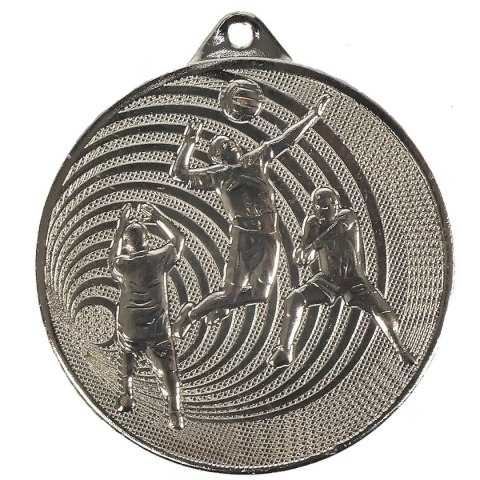Medal srebrny siatkówka Medal stalowy MMC3073/S Medal srebrny siatkówka Medal stalowy MMC3073/S