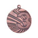 Medal stalowy brązowy trzecie miejsce