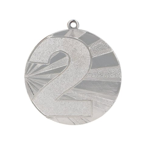 Medal stalowy srebrny drugie miejsce Medal stalowy srebrny drugie miejsce