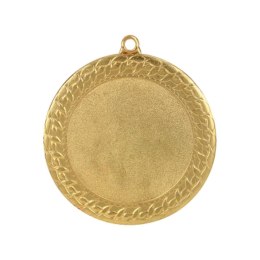 Medal złoty ogólny z miejscem na emblemat 50 mm - medal stalowy