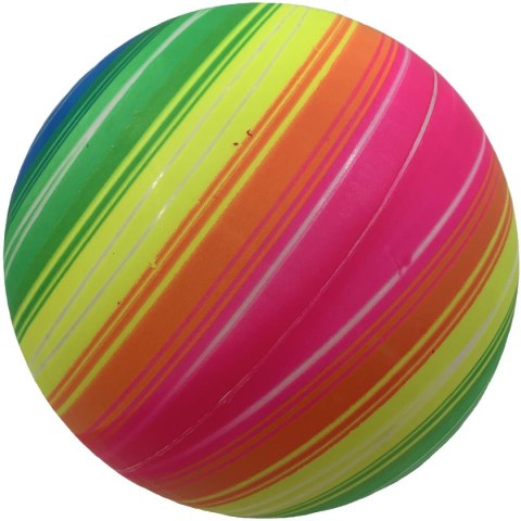 PIŁKA GUMOWA ENERO RAINBOW 26CM 53059 PIŁKA GUMOWA ENERO RAINBOW 26CM 53059