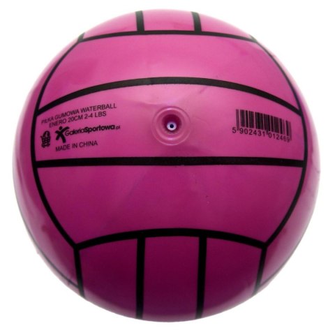PIŁKA GUMOWA WATER POLO SIATKOWA ENERO RÓŻOWA PIŁKA GUMOWA WATER POLO SIATKOWA ENERO RÓŻOWA