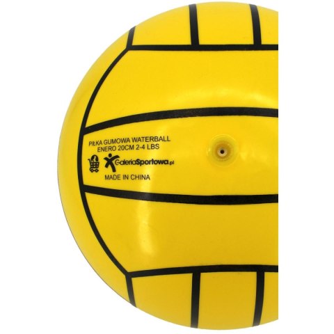 PIŁKA GUMOWA WATER POLO SIATKOWA ENERO ŻÓŁTA PIŁKA GUMOWA WATER POLO SIATKOWA ENERO ŻÓŁTA