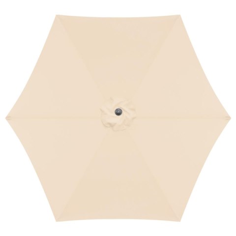PARASOL OGRODOWY 300CM SKŁADANY BEŻOWY