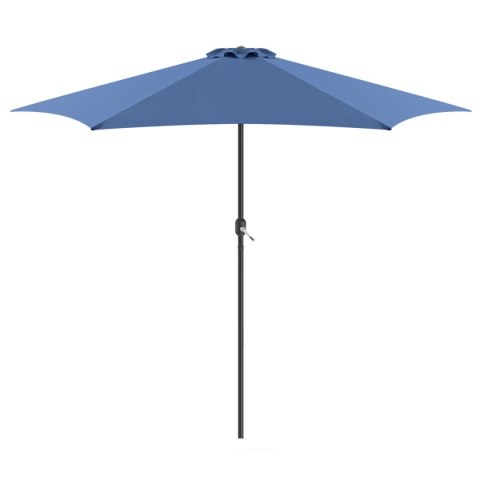 PARASOL OGRODOWY 300CM SKŁADANY GRANATOWY