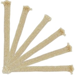 KNOT PŁASKI DO LAMPY NAFTOWEJ I POCHODNI 13x1,2x0,5 CM - ZESTAW 5SZT