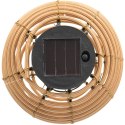 LAMPA SOLARNA KULA RATTAN BRĄZOWA PROGARDEN