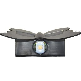 LAMPA SOLARNA ŚCIENNA MOTYL 2LED