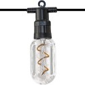 PARTY LIGHT GIRLANDA ZEWNĘTRZNA 12 ŻARÓWEK 12LED SPIRALNYCH 6,3M 230V