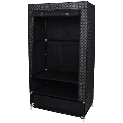 SZAFA TEKSTYLNA GARDEROBA 88x50x160CM ORNAMENT 45245