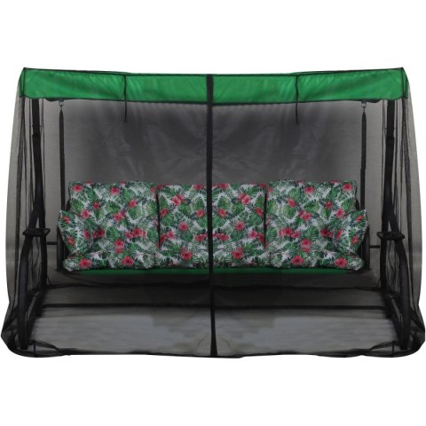 HUŚTAWKA OGRODOWA 3-OSOBOWA MATYLDA Z MOSKITIERĄ