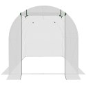 SZKLARNIA TUNEL OGRODOWY 200X300X200CM PE KONTRUKCJA STAL BIAŁA