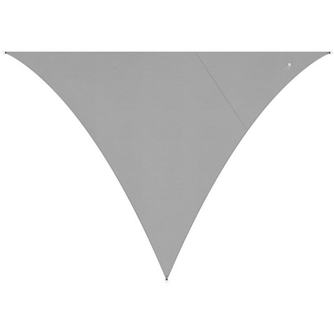 ŻAGIEL PRZECIWSŁONECZNY OGRODOWY TRÓJKĄT 3X3X4M SZARY